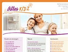 Tablet Screenshot of alles-kidz.nl